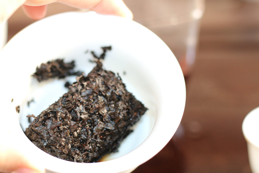 Aged da hong pao brick 2015